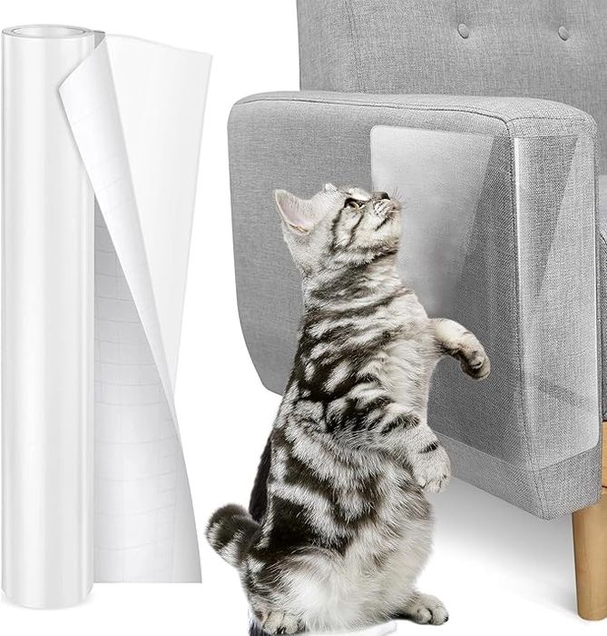 Taśma Ochronna dla Kotów SFSSHUI 20 cm x 5 m - Anty Zarysowująca