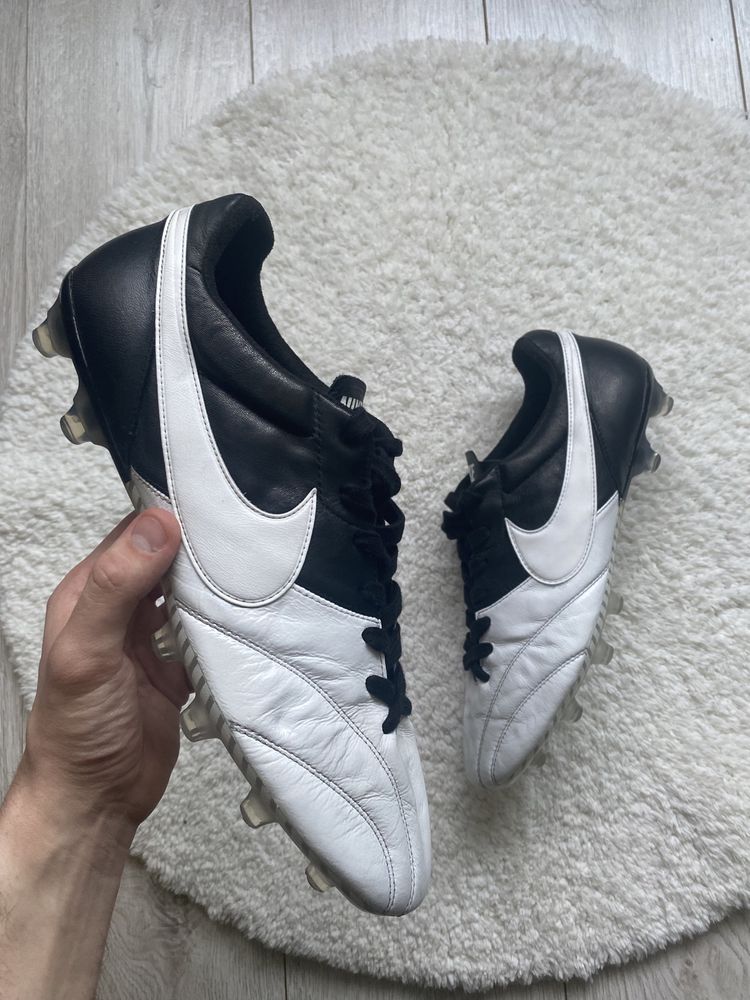Мужские Кожаные Бутсы Nike Premier 47р(31см)