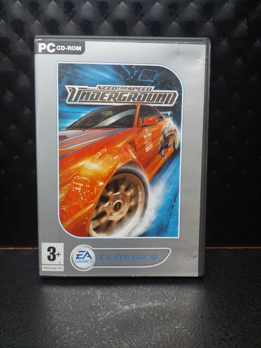 Need for Speed NFS Underground 1 + 2 - Zestaw Gier Kolekcja PC
