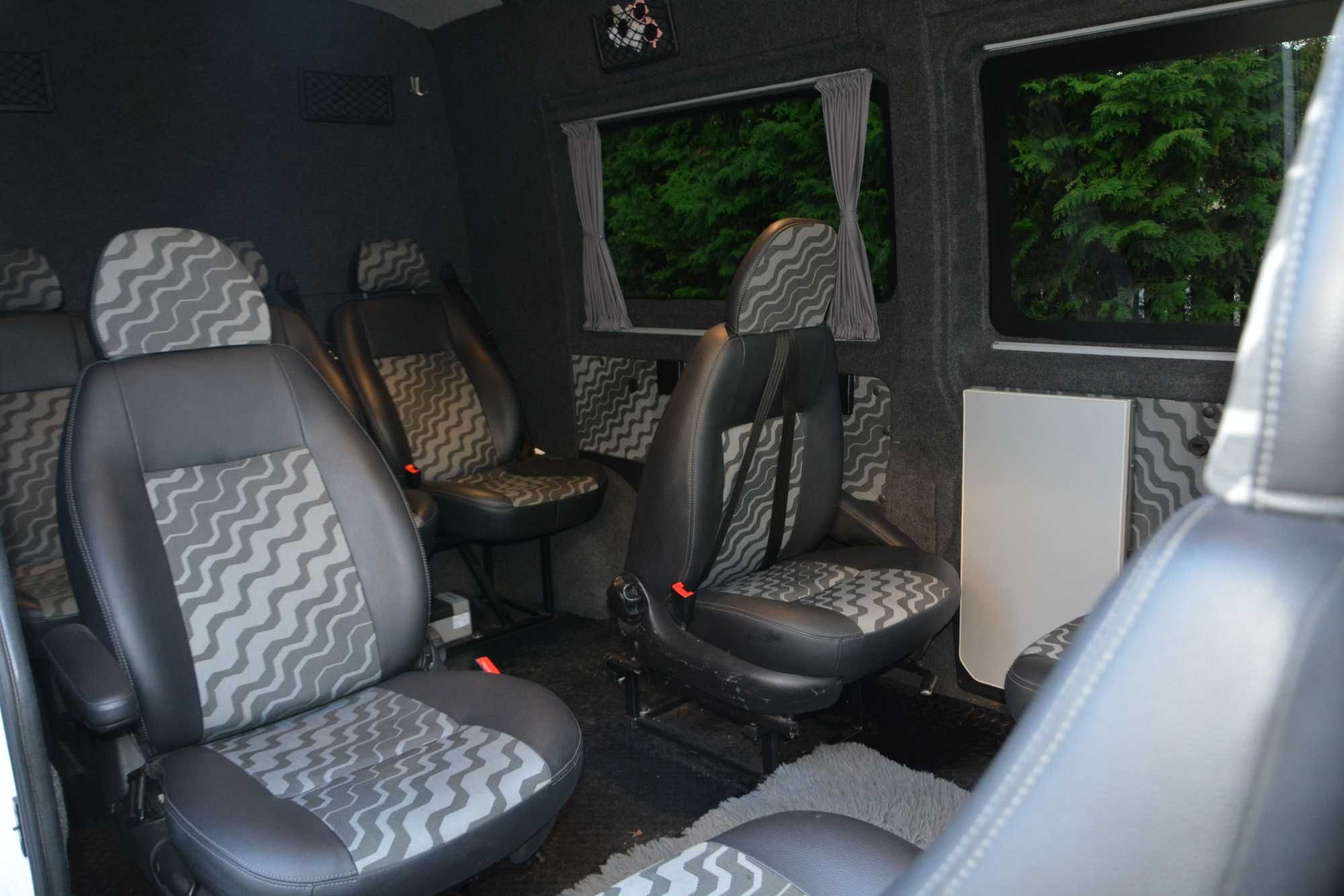Wynajmę busa wynajem bus Ducato vip 9 osobowy web-asto klimatyzacja
