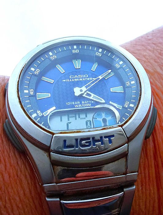 Casio   iluminator    Solar .Alarm .Super Lekki .