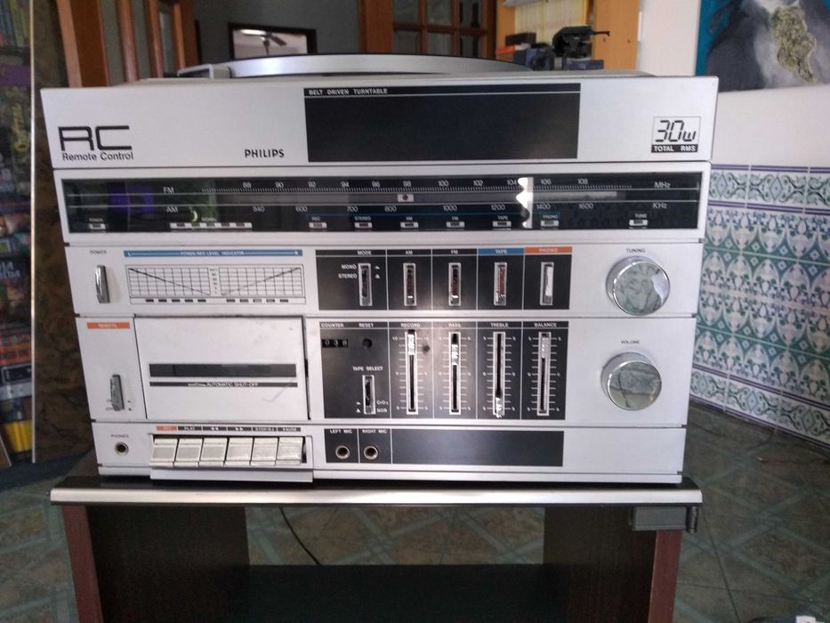 Aparelhagem gira discos Philips, VINTAGE!