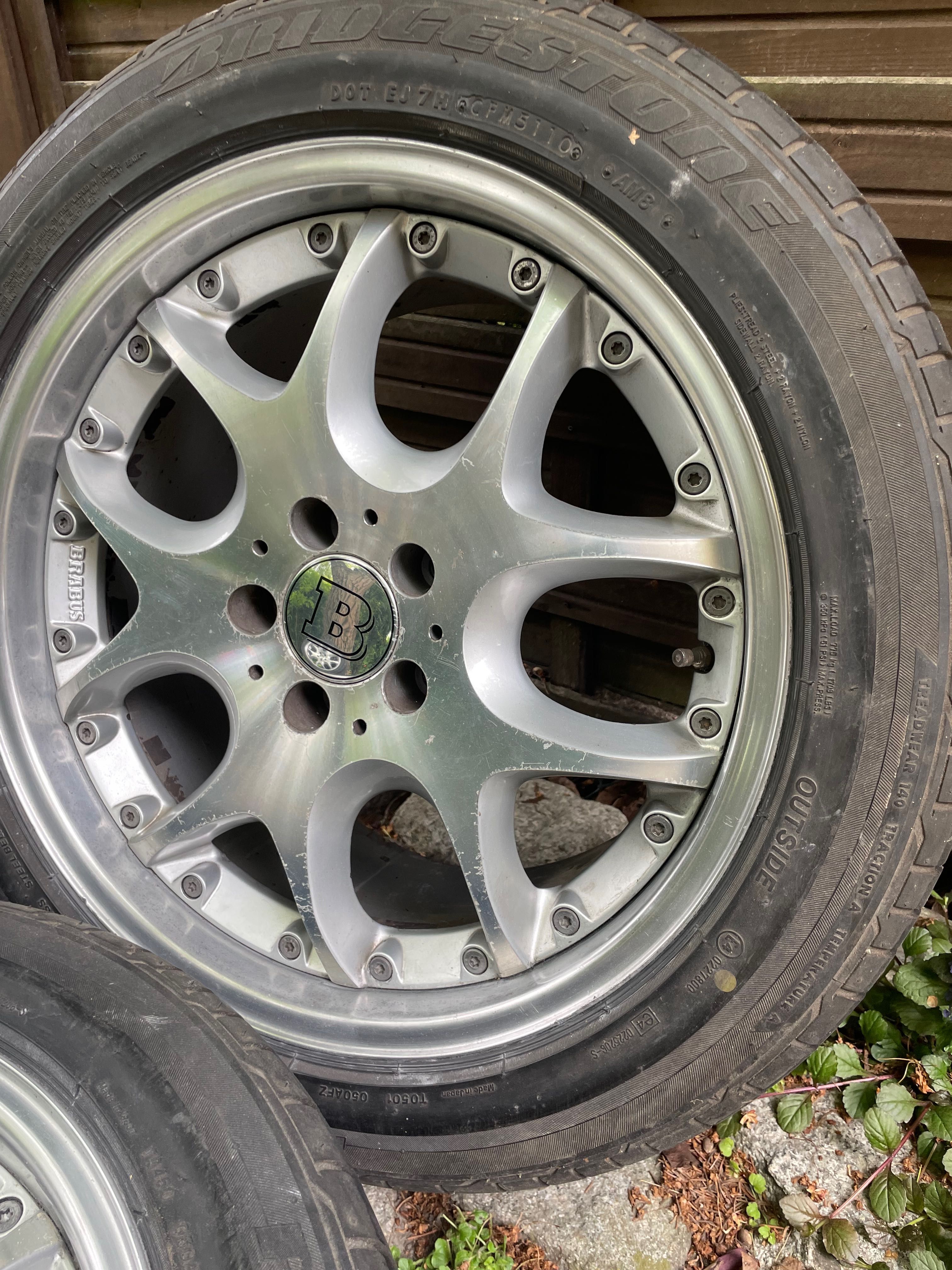 Felgi 3szt. ALU BRABUS Monoblock V