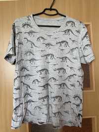 Koszulka męska w dinozaury