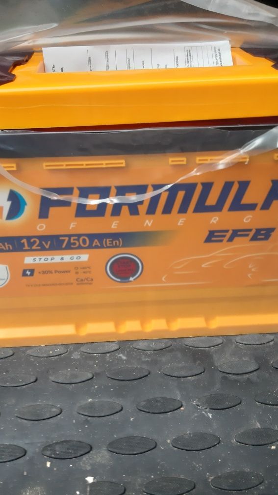 Аккумулятор автомобильный Formula 6СТ-78 АзE EFB Start Stop