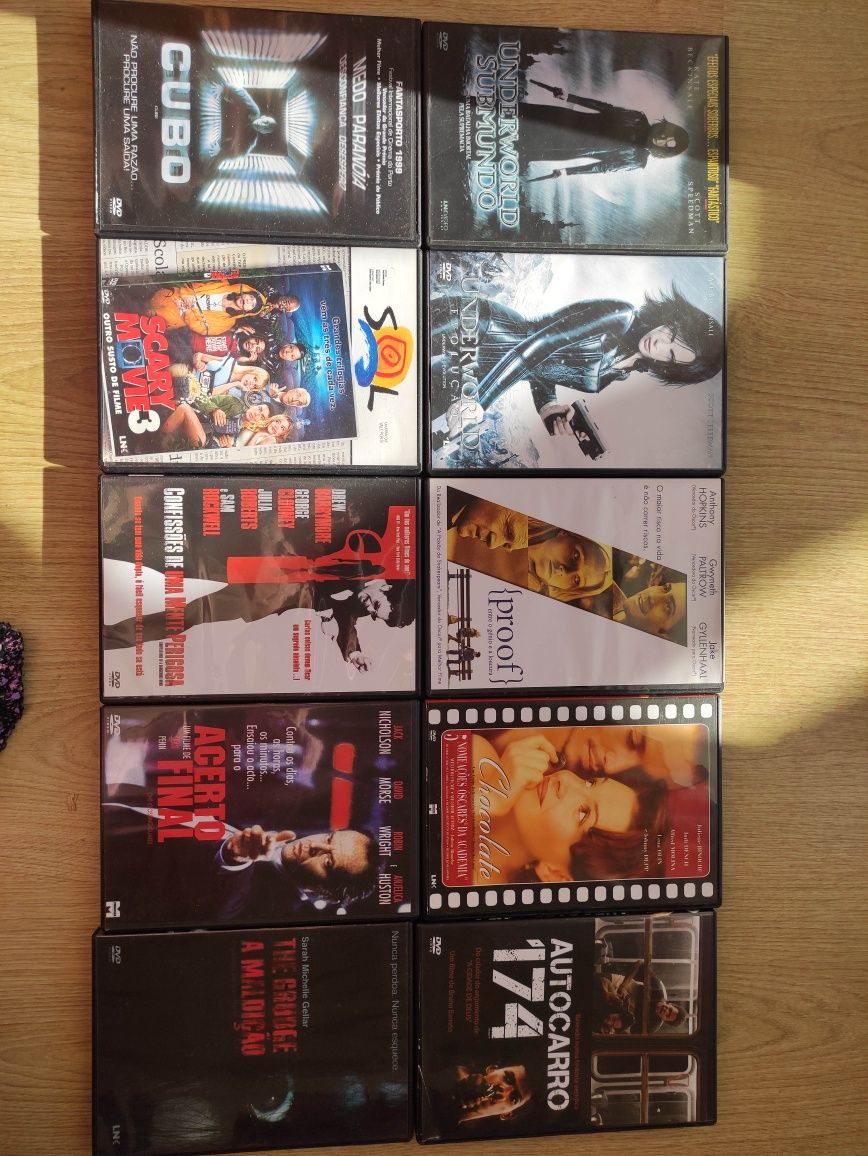 DVDs originais, vários