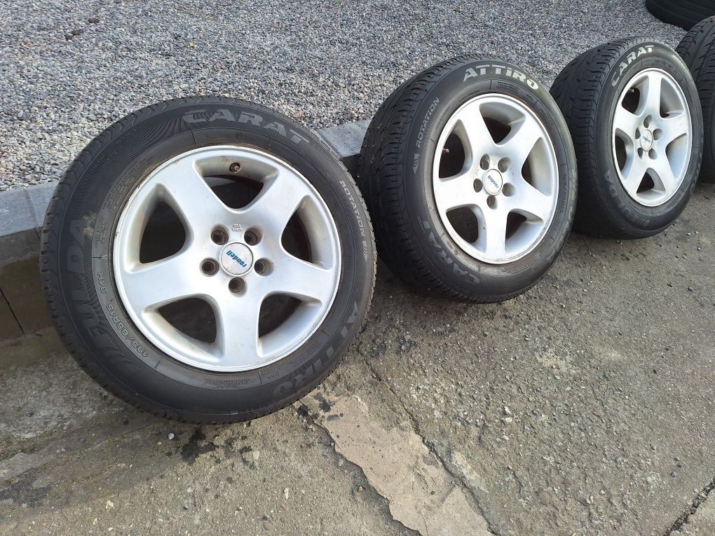 Alufelgi r15 z oponami 5x100 vw audi 3 seat