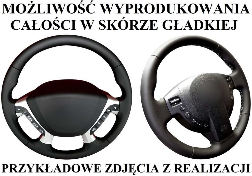 Pokrowiec na kierownice FORD MONDEO MK5 EDGE II S-MAX GALAXY MK4 553NS