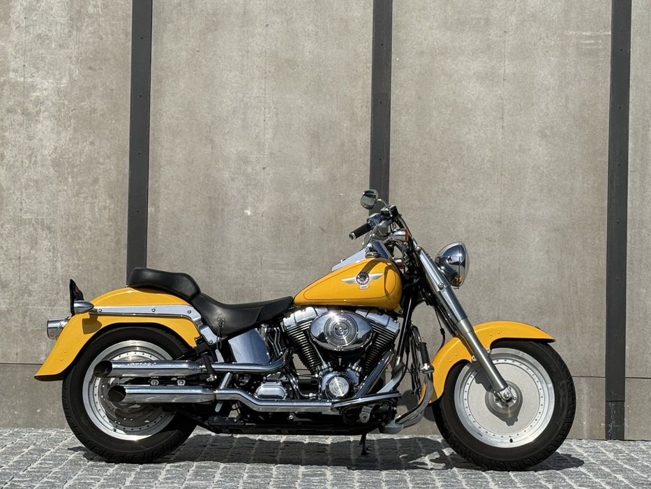 Harley-Davidson Fat Boy Fatboy FLSTF 1450 Edição Yellow Pearl