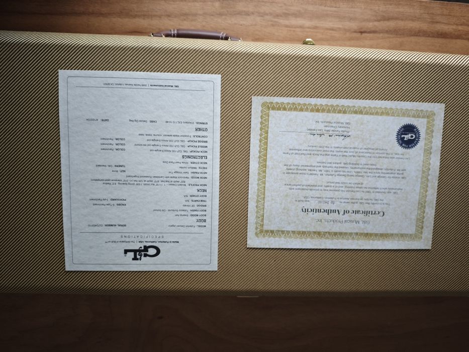 Guitarra G&L Fullerton Deluxe Legacy