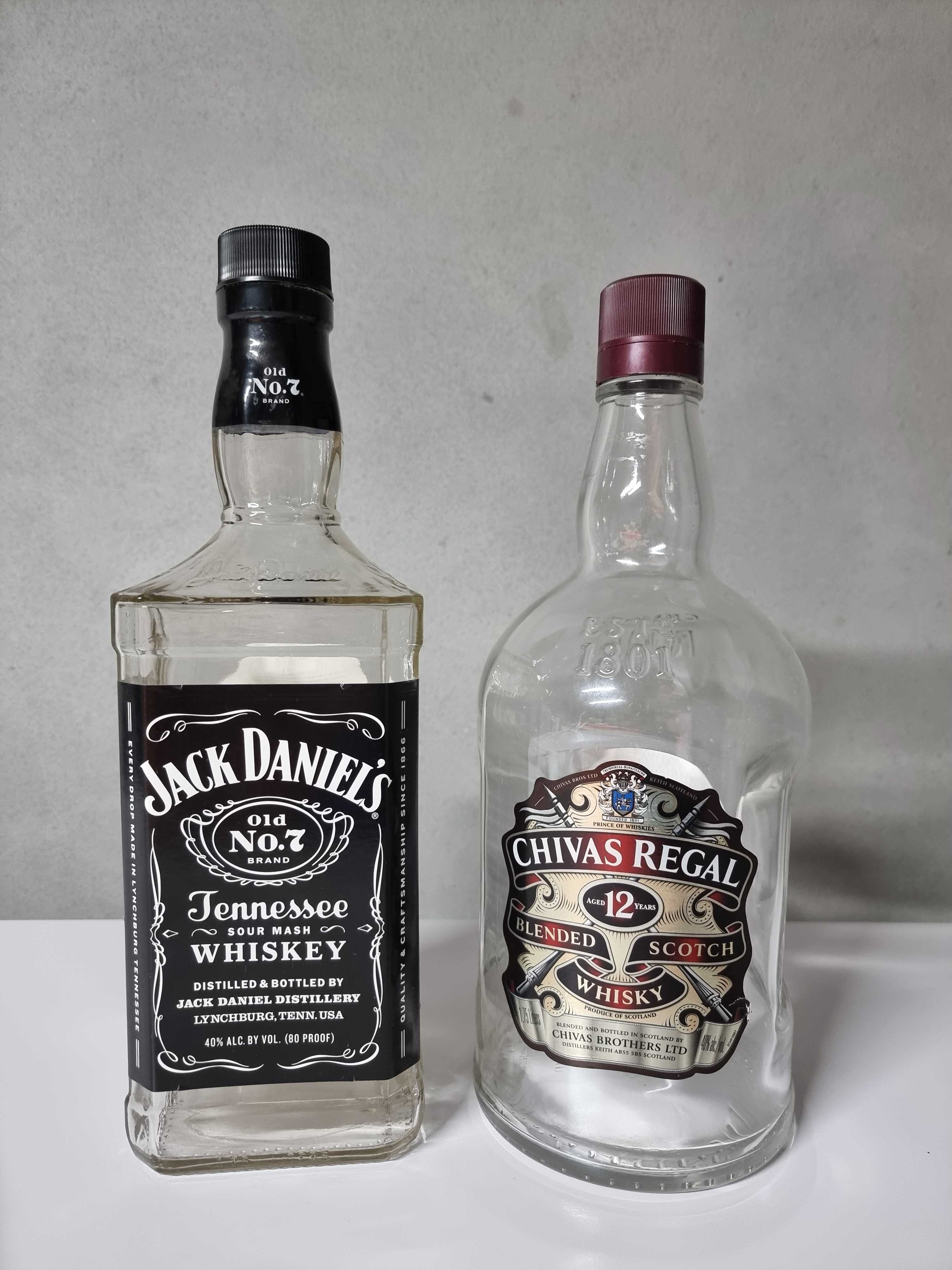 Garrafas vazias Whisky, James Martin's, Chivas, Redbreast, Jameson
