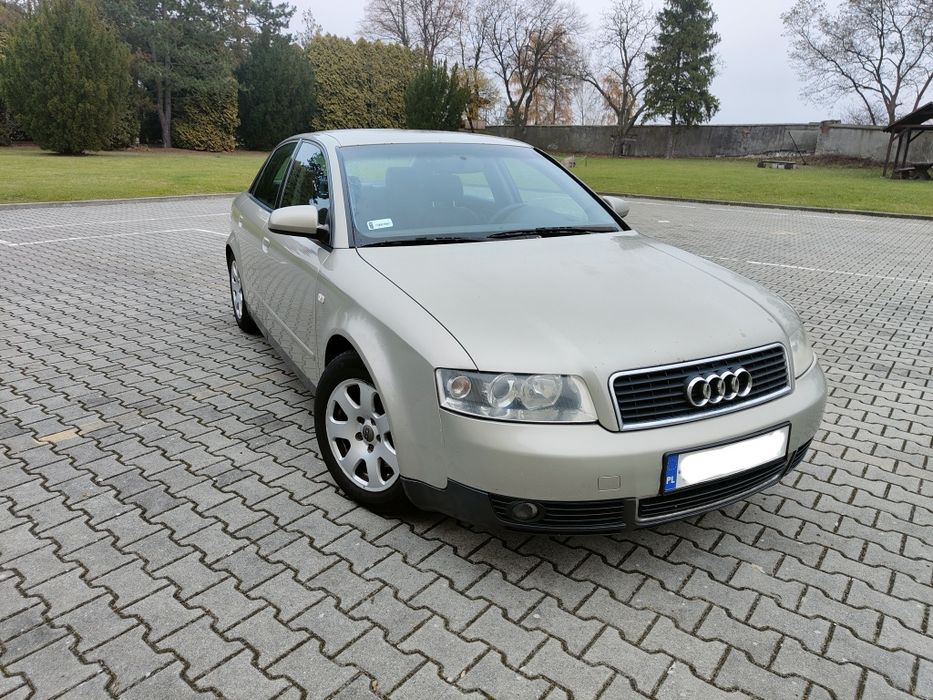 Audi A4 B6 2.0 LPG długie opłaty, zimowe opony