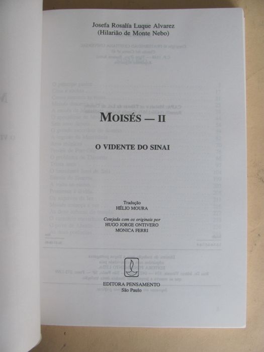 Moisés - O vidente do Sinai de Josefa Rosalía Luque Alvarez