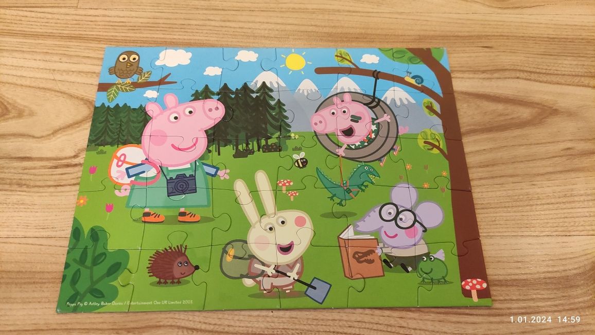 Puzzle Trefl Świnka Peppa 30 szt