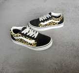 Vans oryginalne buty sportowe trampki panterka rozm 30
