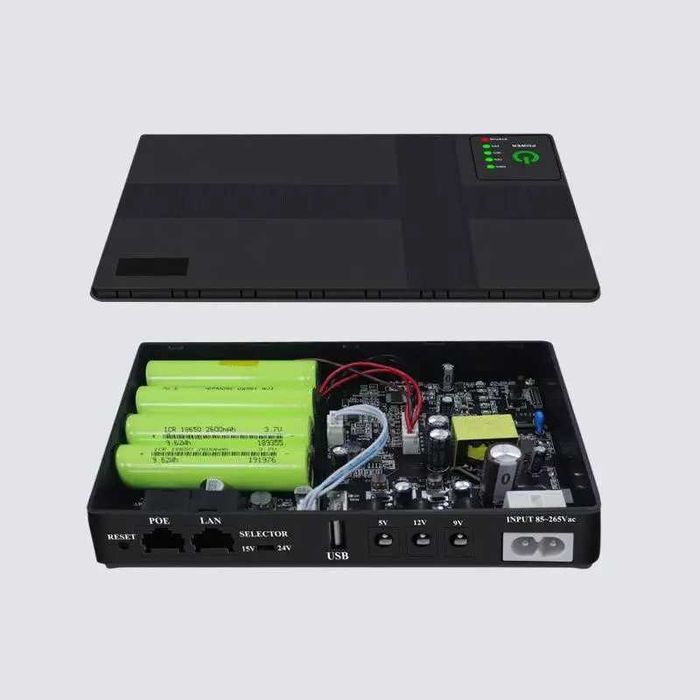 Джерело безперебійного живлення для роутера ОПТ ДБЖ 10400 mAh mini ups