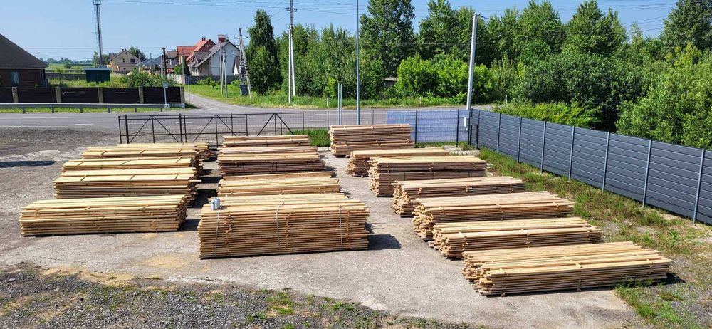Доски, рейки, балки, крокви - пиломатеріали