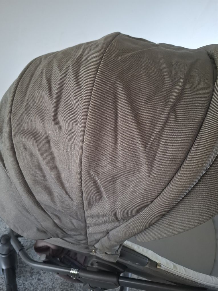 Roan Bass Soft wozek 2w1 gondola spacerówka 2 stelaże