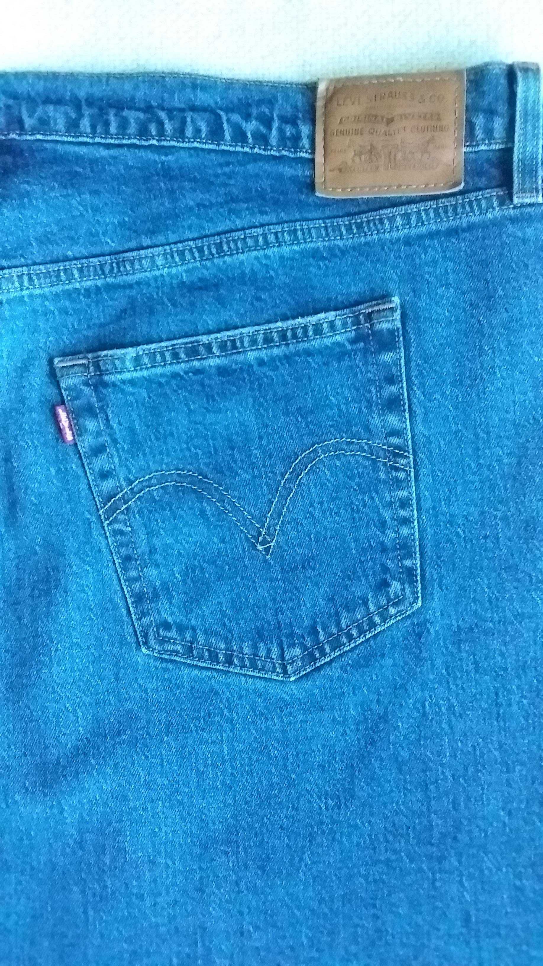Levis Big E джинсовая (деним) юбка 18W (52-54).