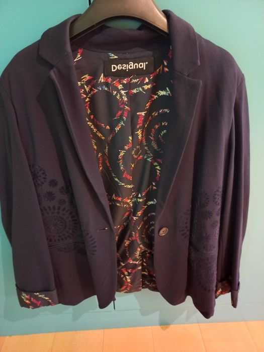 Blazer Desigual azul marinho - 46