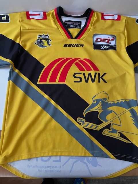 Koszulka hokejowa Krefeld Pinguine #89 Martin Ace rozmiar L