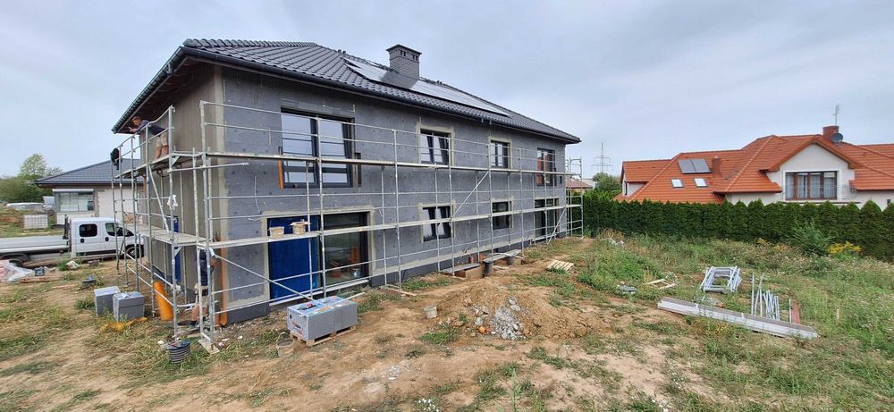 Elewacja fasada docieplenie budynków.