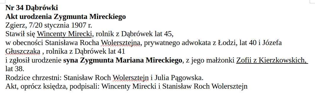 Odczytywanie i tłumaczenie akt stanu cywilnego z zaboru rosyjskiego