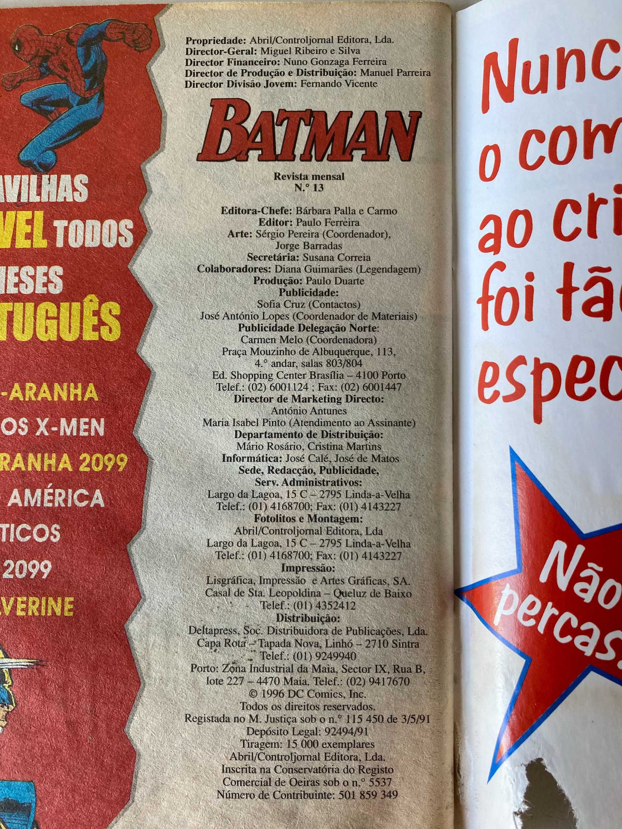 Batman - Definitivo! - Uma longa noite de trevas Banda desenhada PT PT