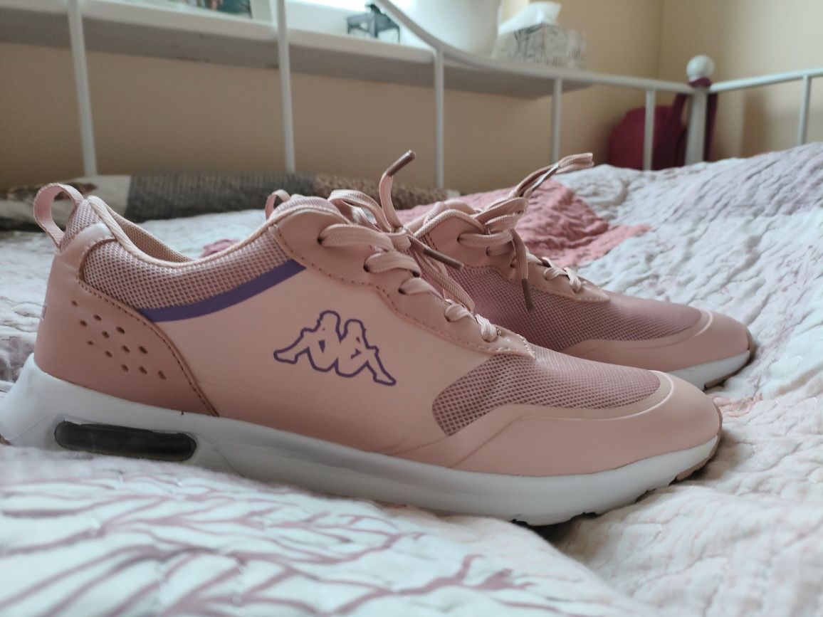 Różowe buty sportowe Kappa 39 jak NOWE