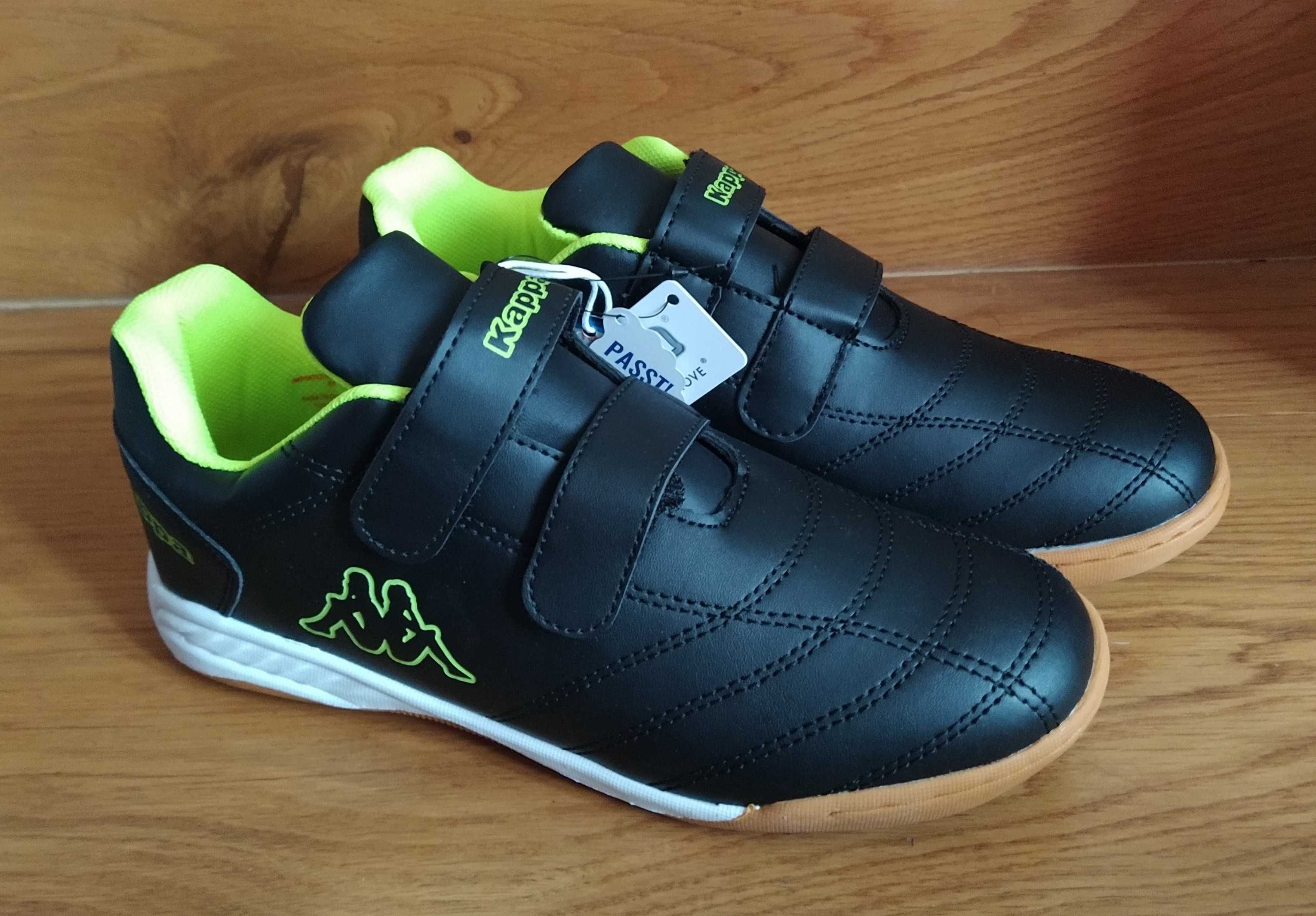 Buty adidasy dziecięce KAPPA halówki 35 czarne nowe