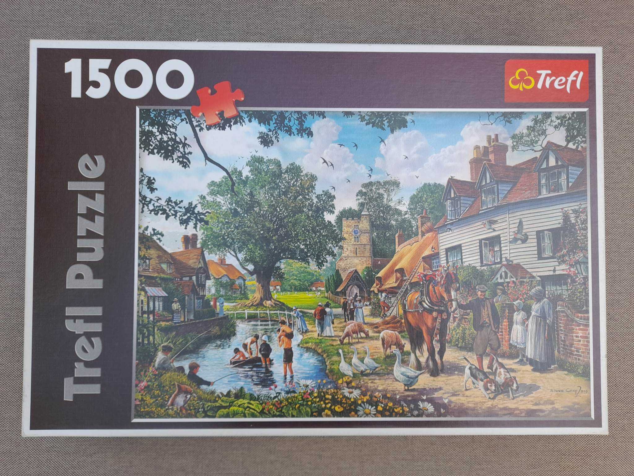 Sprzedam PUZZLE 600, 1000, 1500, 2000. 15 zł za pudełko.