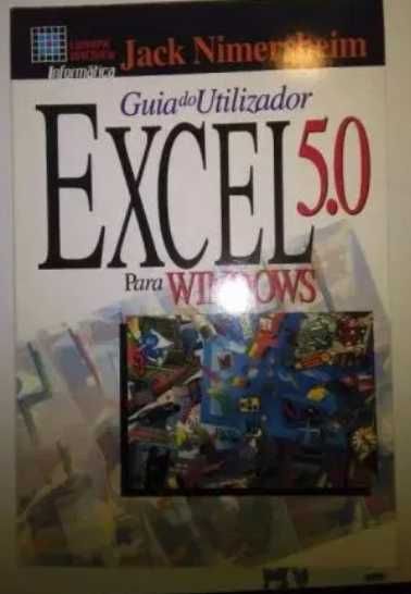 Livro Guia do utilizador Excel 5.0 - Capa Mole