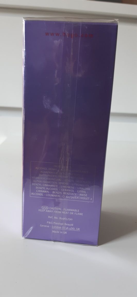 Hugo Boss Pure Purple woman 90ml EDP.Unikat. FOLIA