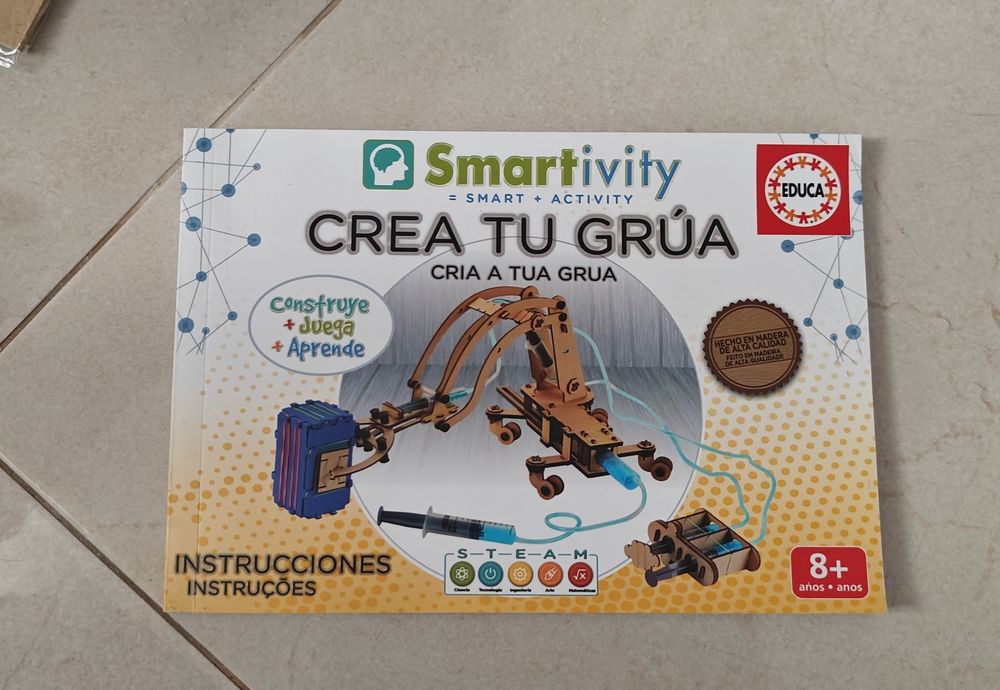 Kit de Construção da Educa -cria a tua grua