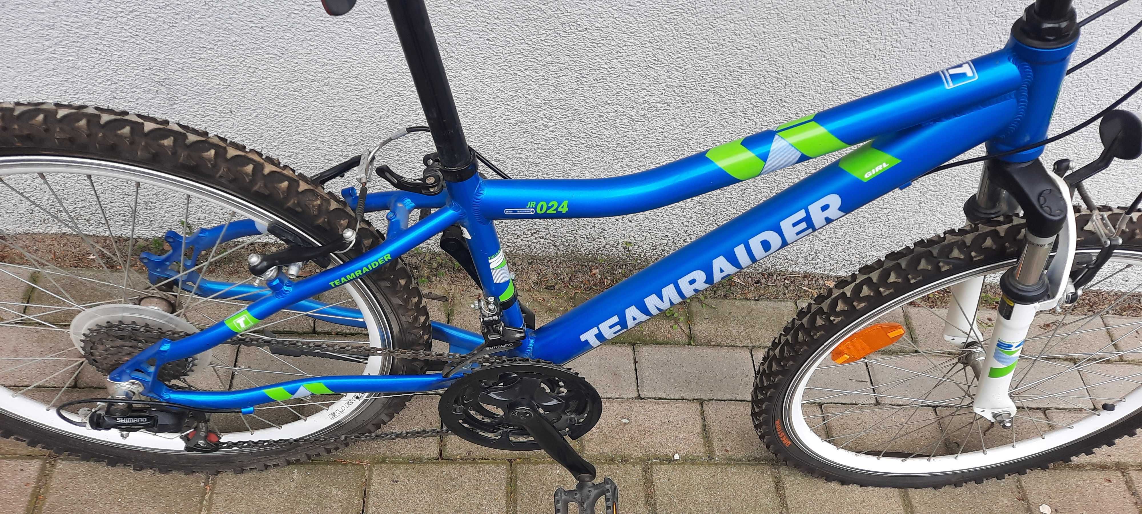 rower młodzieżowy MTB 24 cale Teamraider
