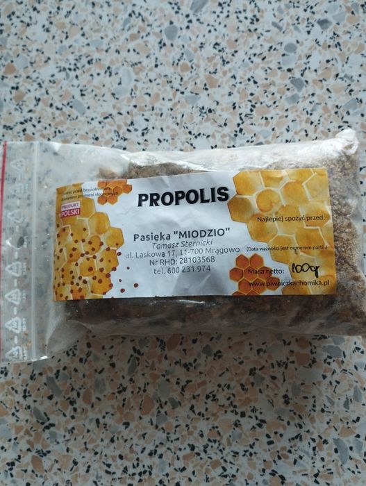 Propolis suchy 100g.