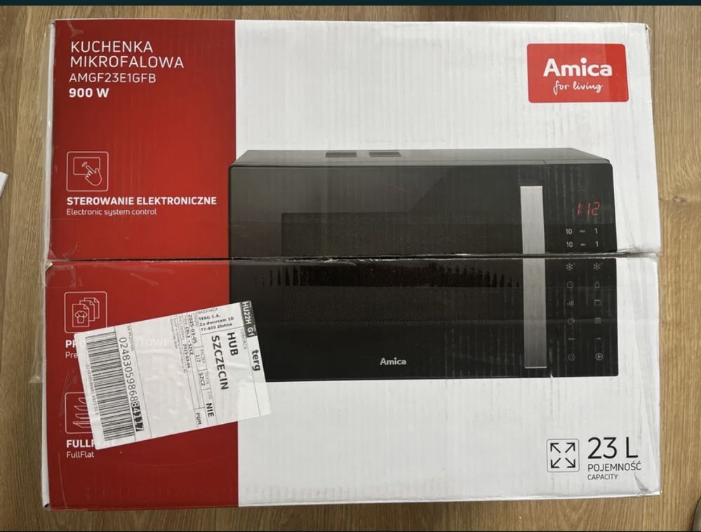 Mikrofalówka Amica nowa