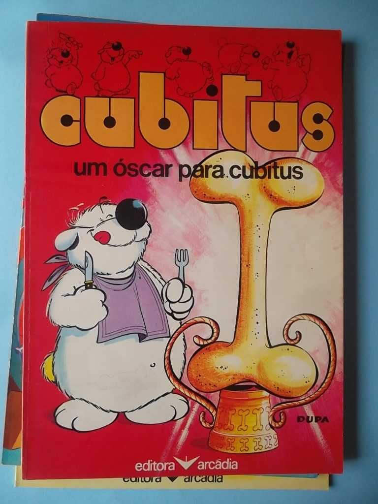 CUBITUS - Coleção completa 3 volumes Ed. Arcádia