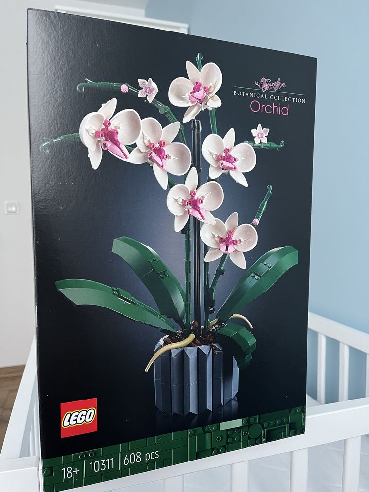 Pudelko oryginalne po zestawie LEGO Orchid