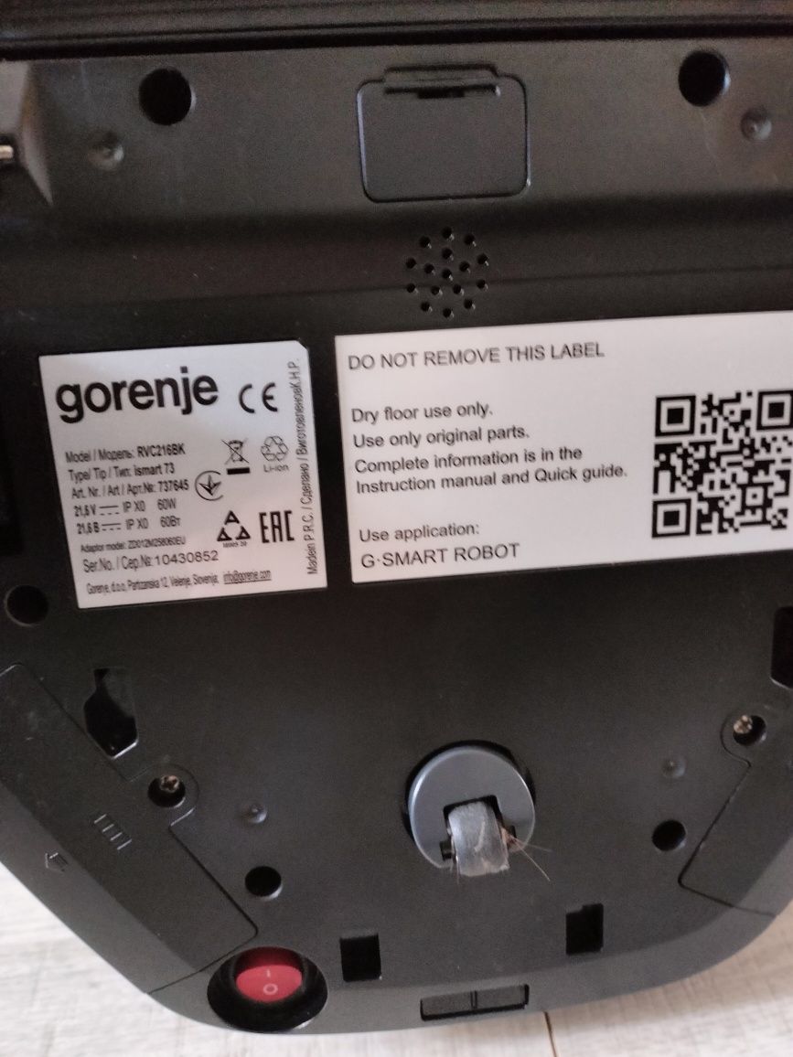 Robot sprzątający gorenje