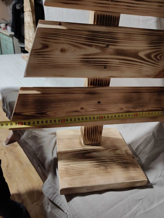 Choinka drewniana ozdobna