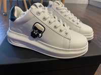 Białe Sneakersy Karl Lagerfeld