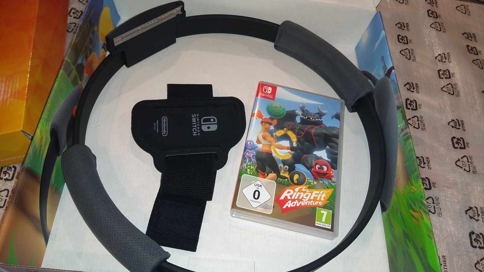 Ring Fit Ringfit Adventure Nintendo Switch idealna możliwość zamiany
