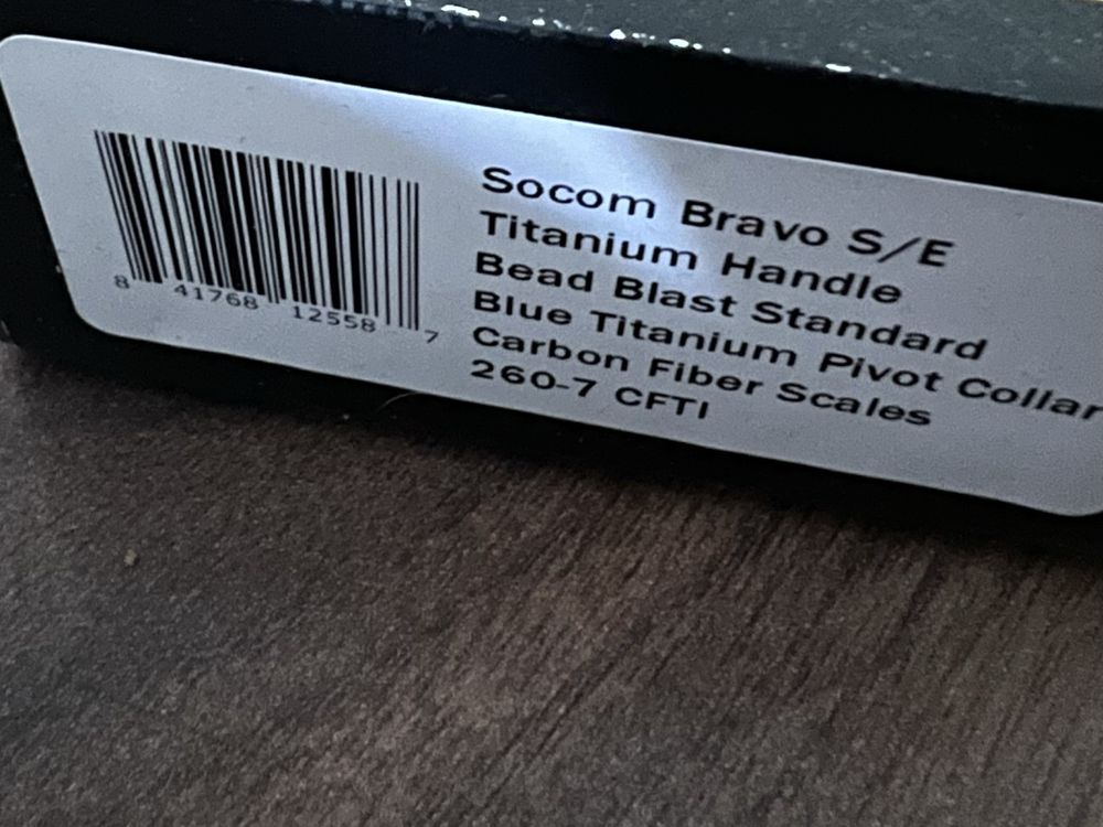 Nóż Microtech Socom Bravo