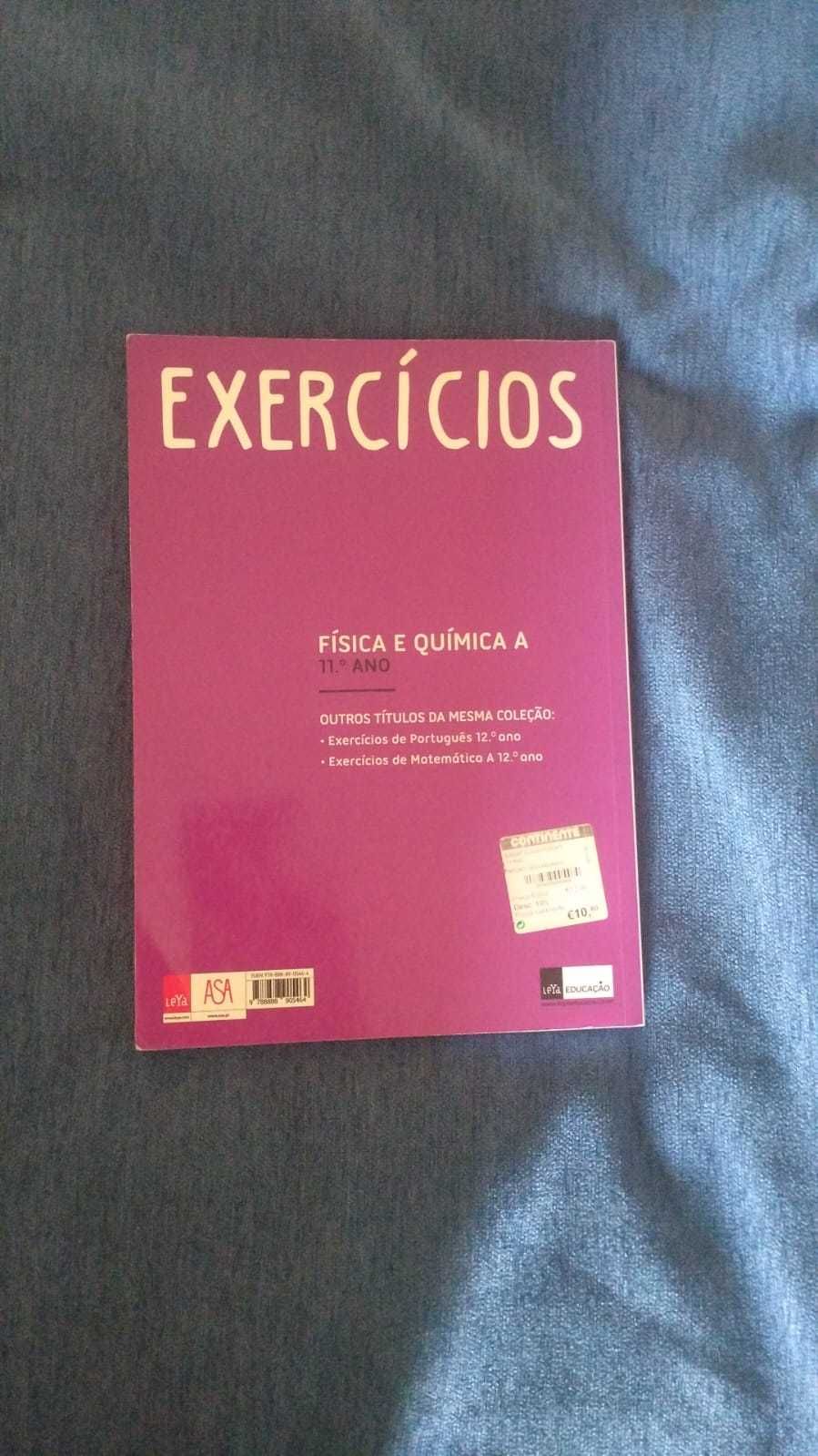 livro de Exercícios de Físico Química A 11º ano