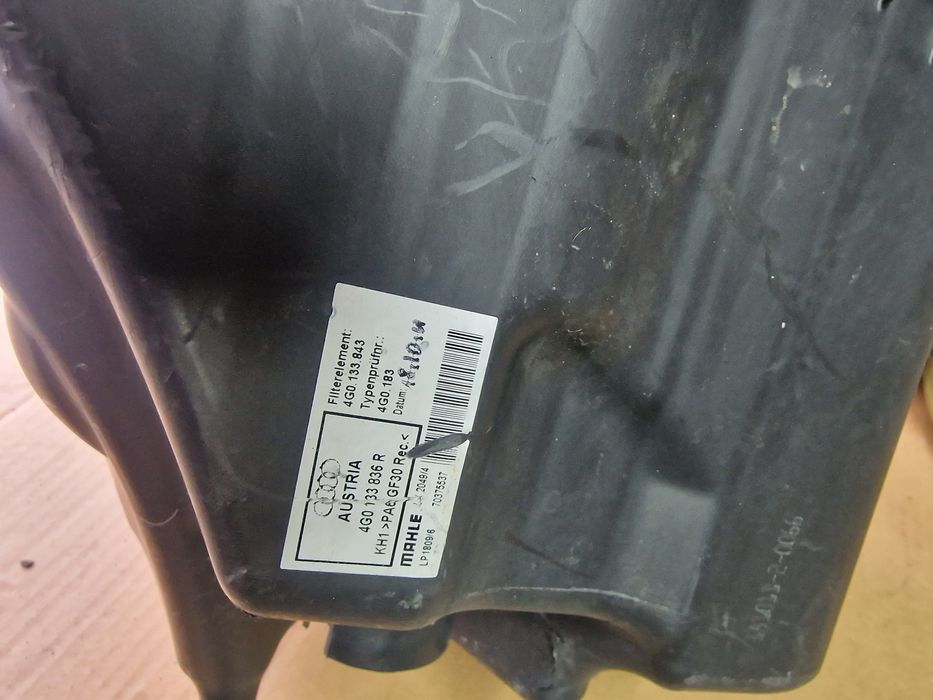 Obudowa filtra powietrza 3.0 tfsi audi a6 c7 a7 oryginal