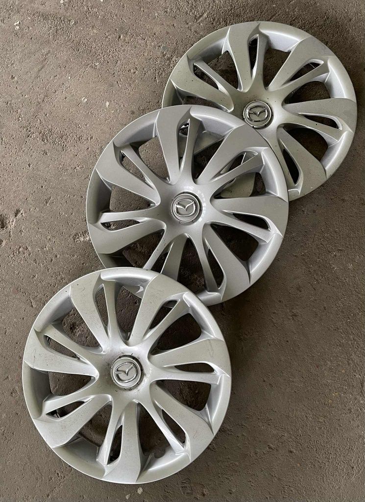 Oryginalne kołpaki  do Mazdy 15” srebrne