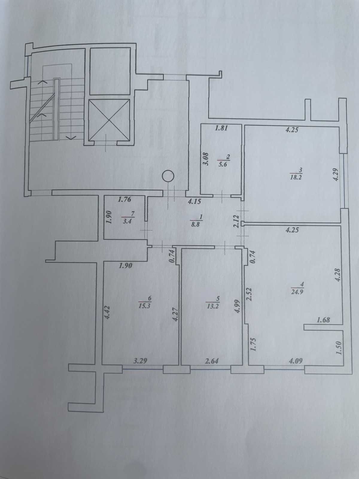 Продається 3-кім новобудова вул Київська (Центр), можна по перерахунку