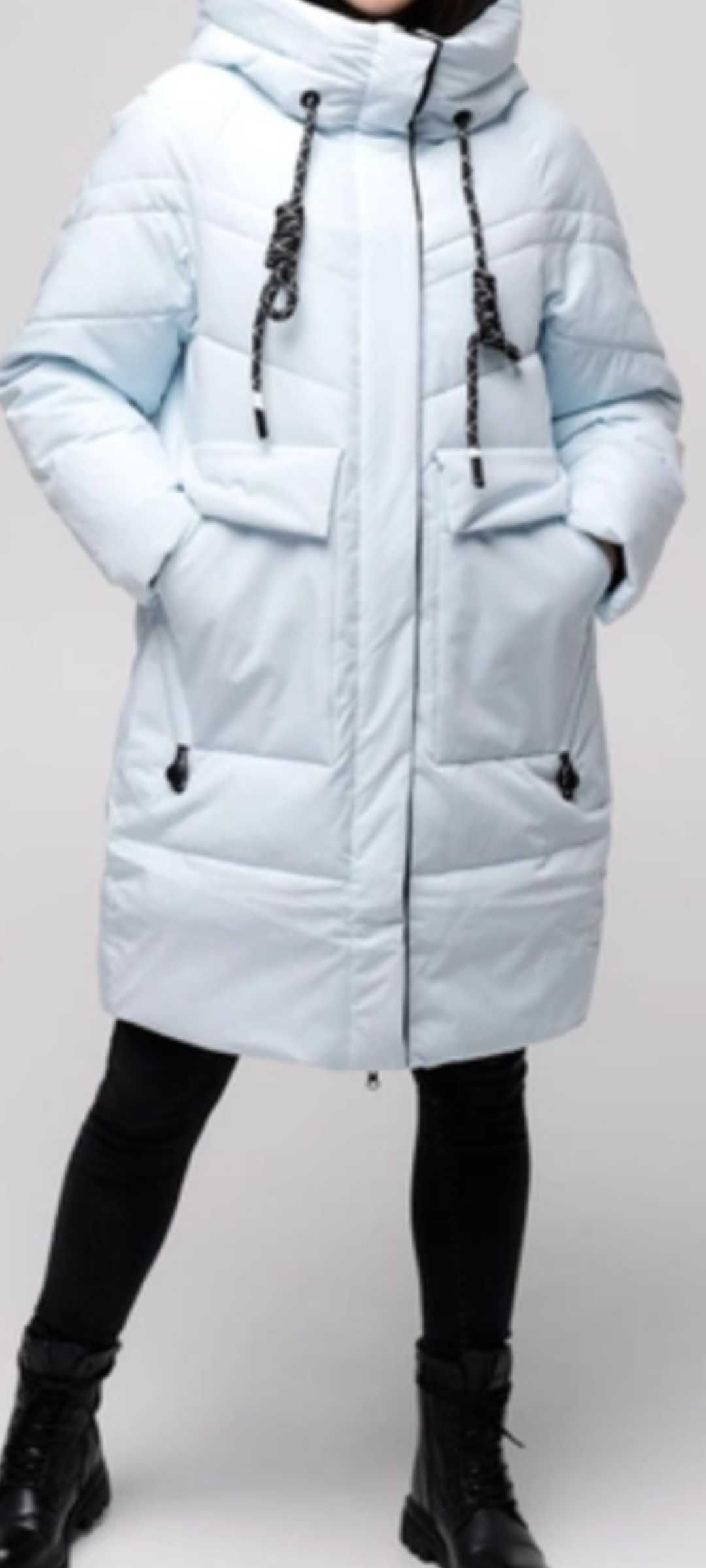 Куртка жіноча, 52 р, колір мята, Towmy, зимова. Виробник Китай.