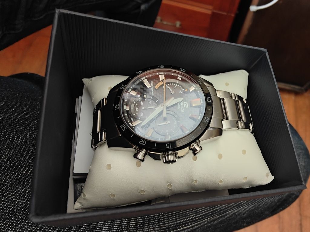 Casio edifice solar como novo